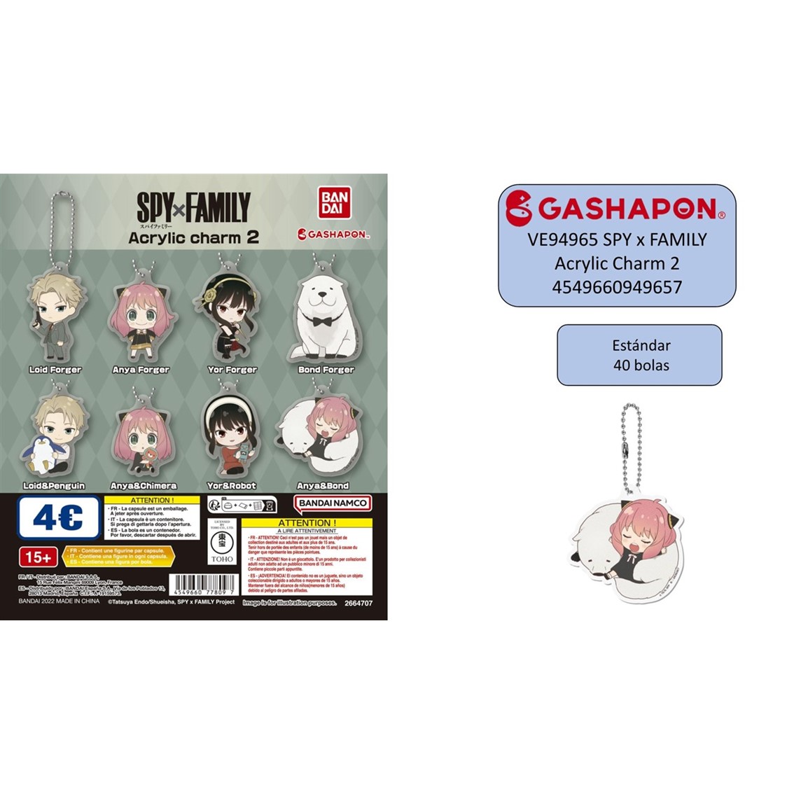 Set gashapon figuras bandai lote 40