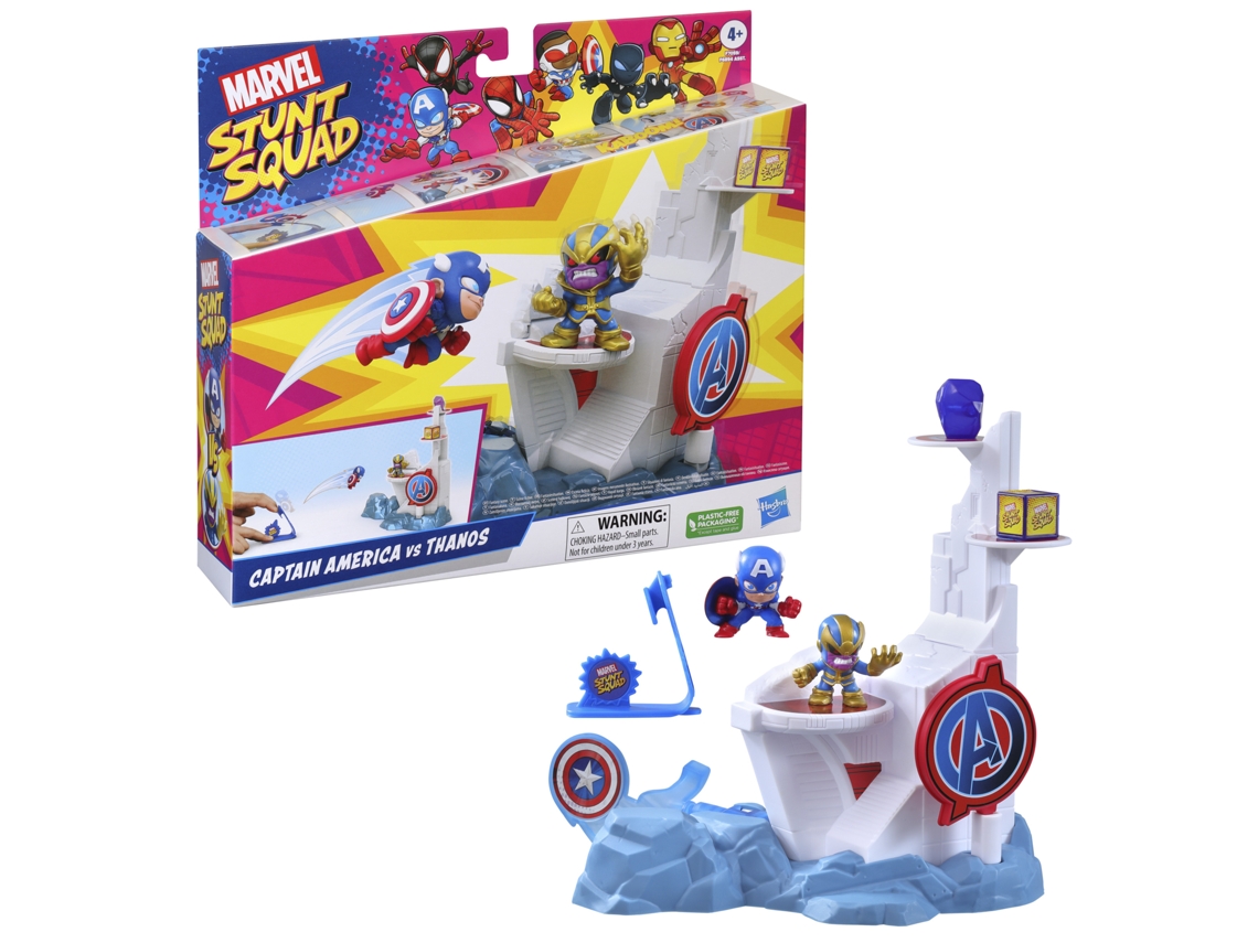 Set juego hasbro marvel stunt squad